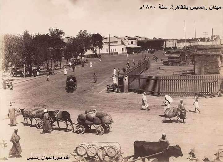 صورة نادرة لميدان رمسيس