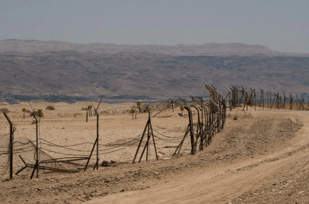 الحدود الأردنية الفلسطينية