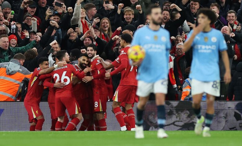 ليفربول _ مانشستر سيتي _ الدوري الإنجليزي