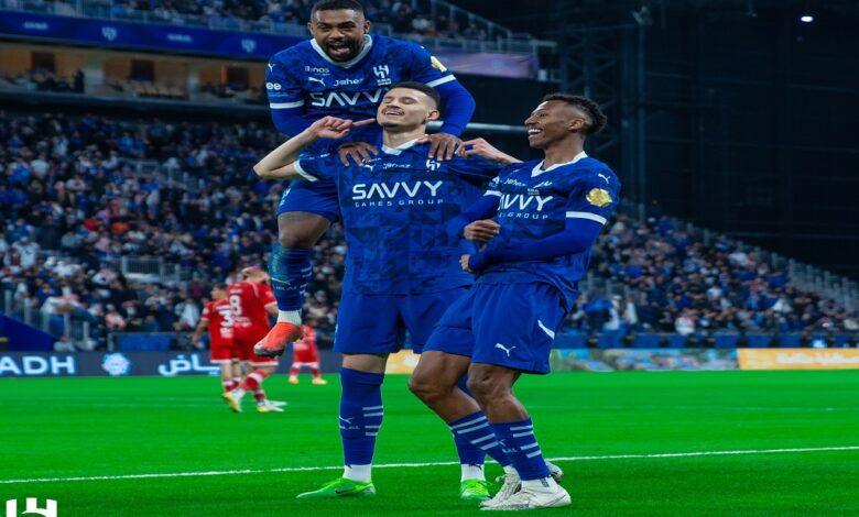 الهلال السعودي _ الوحدة السعودي _الدوري السعودي