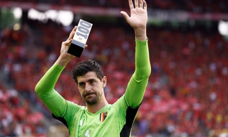 عودة كورتوا إلى قائمة منتخب بلجيكا تحت قيادة رودي جارسيا