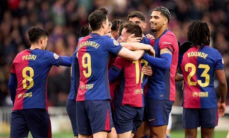 برشلونة يستعيد ليفاندوفسكي ويخسر كوبارسي قبل مواجهة بنفيكا