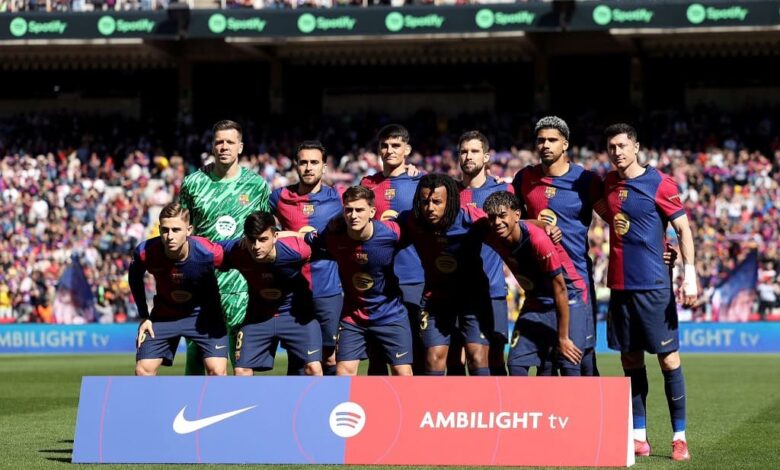 قائمة برشلونة الرسمية لمواجهة دورتموند في دوري الأبطال.. غياب بارز وحضور النجوم
