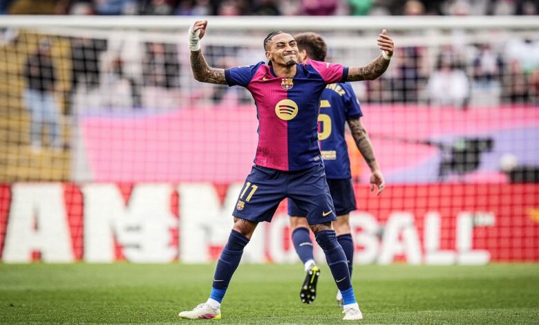 ريمونتادا كتالونية مجنونة تقود برشلونة لفوز مثير على سيلتا فيجو 4-3