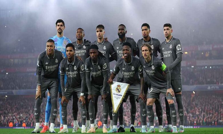 أنشيلوتي يجري تعديلين في تشكيل ريال مدريد أمام أرسنال بإياب ربع نهائي دوري الأبطال
