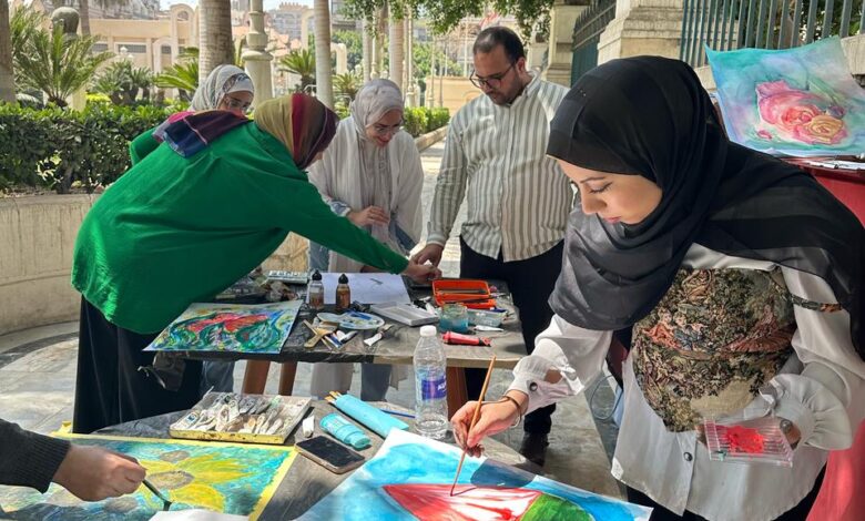 حصاد قطاع الفنون التشكيلية احتفاءًا باليوم العالمي للفن