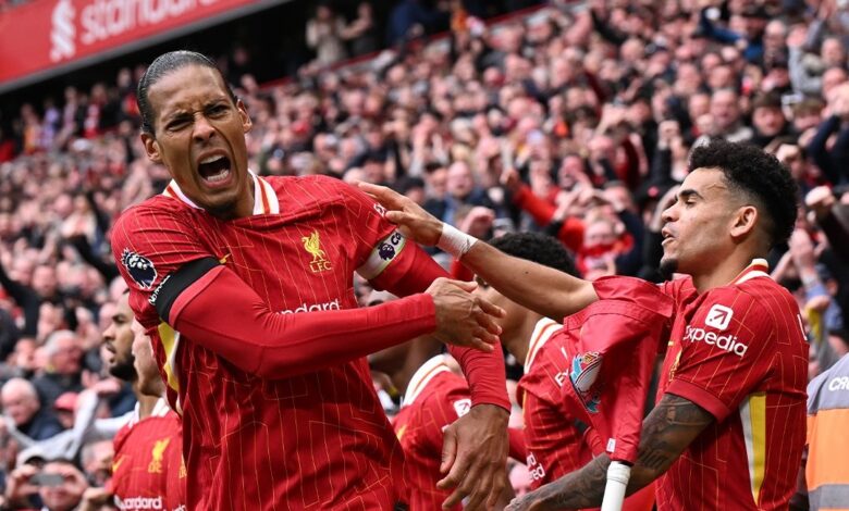 ليفربول يقترب من لقب الدوري الإنجليزي بفوز صعب على وست هام