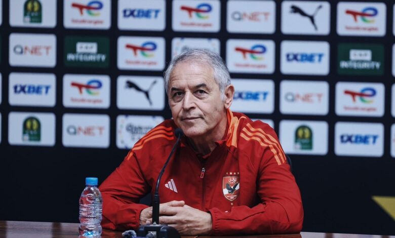 كولر: لا نفكر إلا في التأهل.. الأهلي جاهز بدنيًا وذهنيًا لموقعة الهلال السوداني