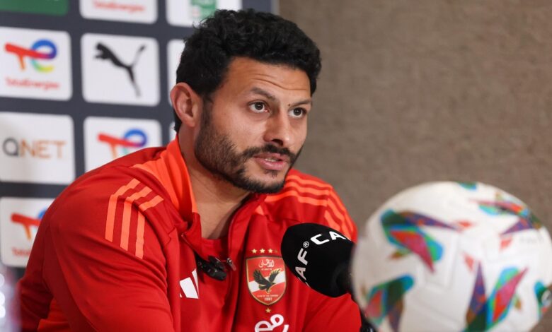 محمد الشناوي: الأهلي مستعد لملاقاة صنداونز في نصف نهائي دوري الأبطال