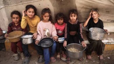 غزة والسودان الأكثر عرضة لخطر المجاعة