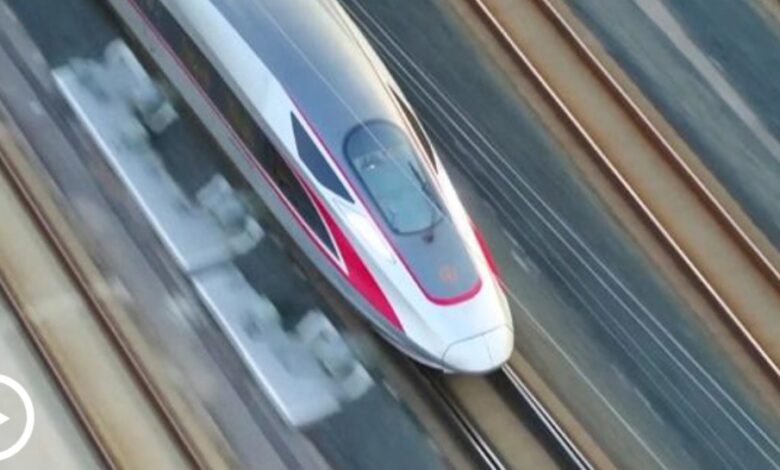 الصين تختبر أسرع قطار في العالم بتقنية فرامل فائقة الدقة