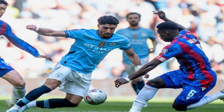 عمر مرموش ينافس على جائزة أفضل هدف في مانشستر سيتي لموسم 2024-2025