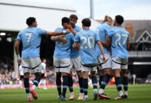 مانشستر سيتي ينهي الموسم بفوز على فولهام ويحسم مقعده في دوري الأبطال