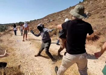 مستوطنون صهاينة يعتدون بالضرب صحفي فلسطيني