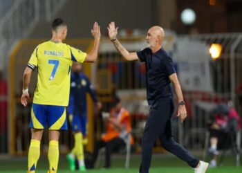 كريستيانو رونالدو يودّع بيولي بعد رحيله عن النصر
