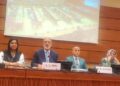 خبراء وناشطون في مجال حقوق الإنسان، خلال ندوة جانبية خلال الدورة التاسعة والخمسين لمجلس حقوق الإنسان التابع للأمم المتحدة