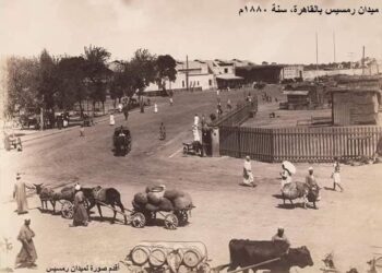 صورة نادرة لميدان رمسيس