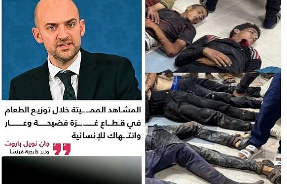 لحوم الفلسطينيين تمهيد لمشروع الصليبيين