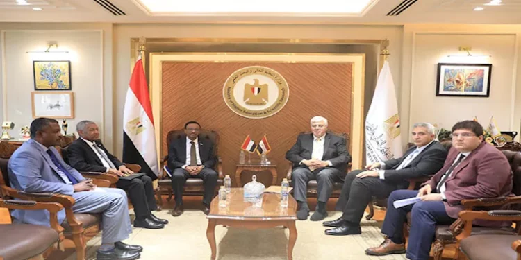 وزيرا التعليم العالي في مصر والسودان يبحثان تعزيز التعاون الأكاديمي والبحثي