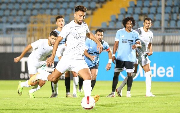 غياب صلاح محسن عن مواجهة الأهلي للإيقاف بعد تراكم الإنذارات