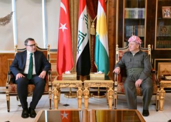مسعود بارزاني يستقبل السفير التركي لدى العراق