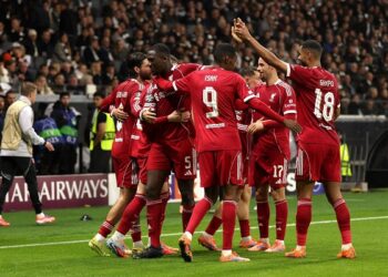 ليفربول يكتسح فرانكفورت بخماسية في دوري الأبطال وصلاح يشارك كبديل
