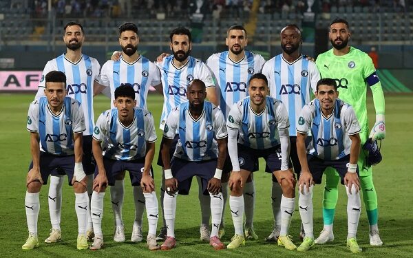 قائمة بيراميدز في مواجهة المقاولون العرب بالدوري المصري