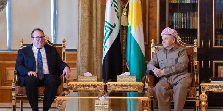 بارزاني: حوارنا مستمر مع كافة الأطراف لتشكيل الحكومتين الاتحادية والكوردستانية