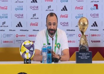 السكتيوي: جاهزون لمواجهة الأردن وهدفنا تشريف كرة القدم المغربية في نهائي كأس العرب
