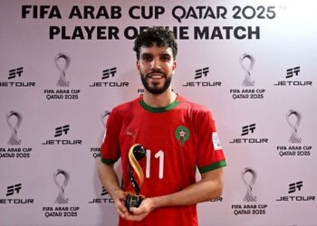 أزارو يقود هجوم المغرب وعلوان يتصدر هجوم الأردن في نهائي كأس العرب