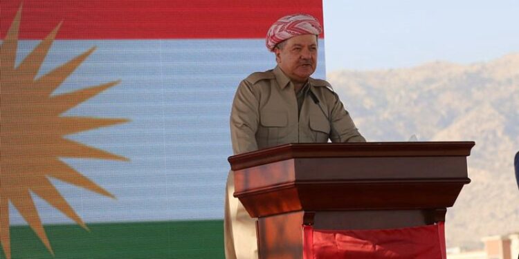 بارزاني: انتصار البيشمركة على داعش في كوباني كان عظيما