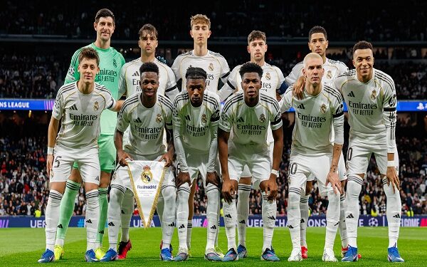 ريال مدريد يعلن قائمته لمواجهة بنفيكا في الجولة الأخيرة لدوري أبطال أوروبا