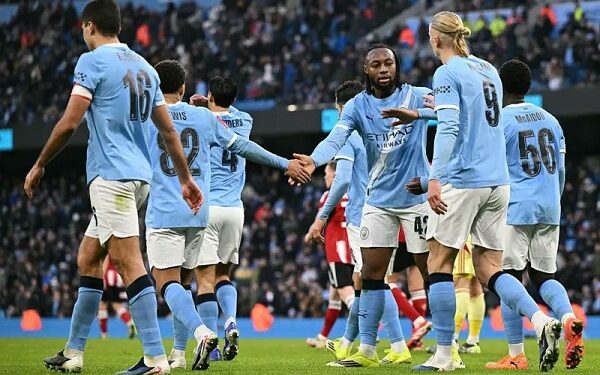 مانشستر سيتي يكتسح إكستر سيتي بعشرة أهداف في كأس الاتحاد الإنجليزي
