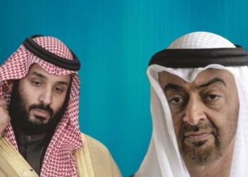 محمد بن زايد ومحمد بن سلمان