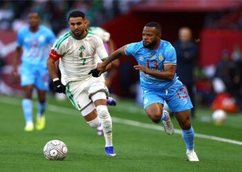 الجزائر تتأهل إلى ربع نهائي أمم إفريقيا بهدف قاتل في شباك الكونغو الديمقراطية