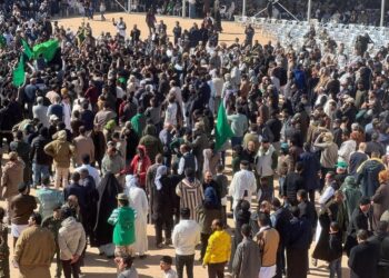 تشييع سيف الإسلام القذافي إلى مثواه الأخير في بني وليد وسط إجراءات أمنية مشددة