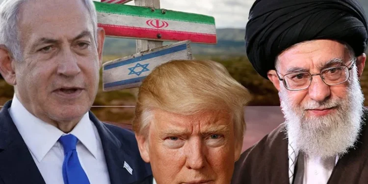 ترامب ونتنياهو وخامنئى