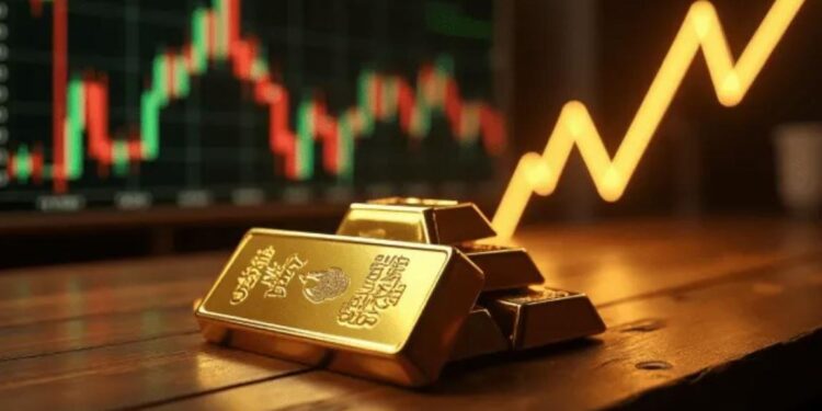 تعزز التوترات الجيوسياسية ومخاوف التضخم النفطي من مكاسب الذهب
