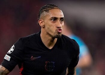 برشلونة يعلن إصابة رافينيا وغيابه عن مواجهة ألباسيتي في كأس الملك