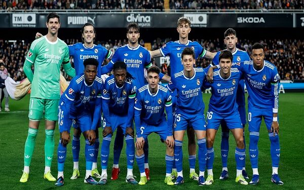 قائمة ريال مدريد لمواجهة بنفيكا في ملحق دوري أبطال أوروبا