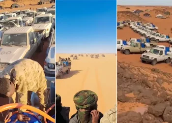 معسكر الظل للدعم السريع تنتشر في صحراء ليبيا