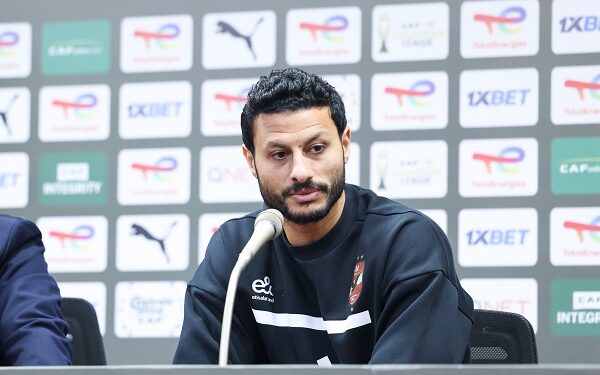 محمد الشناوي: الأهلي يسعى للفوز على الجيش الملكي وحضور الجماهير يشعل الحماس