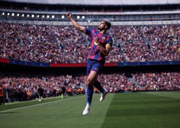برشلونة يواصل انتصاراته ويهزم رايو فاليكانو بهدف أراوخو في الدوري الإسباني
