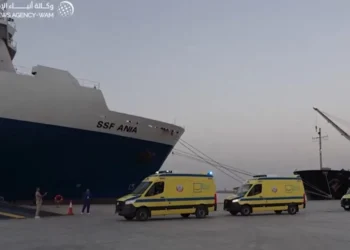 المستشفى الإماراتي العائم بالعريش يواصل رسالته الإنسانية.. استقبال 5 مرضى جدد من غزة ضمن «الفارس الشهم 3»