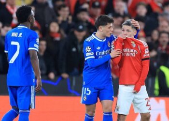 يويفا يوقف بريستياني 6 مباريات بسبب واقعة فينيسيوس في دوري الأبطال