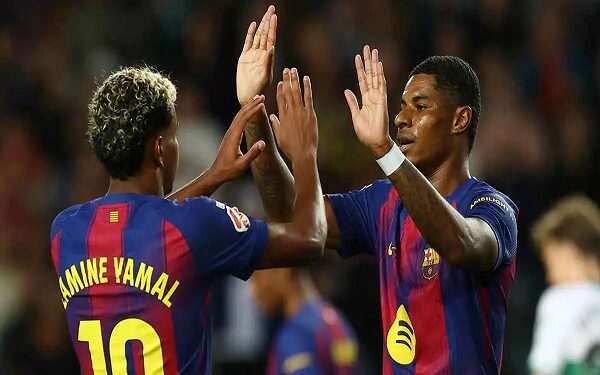تشكيل برشلونة أمام أتليتكو مدريد.. يامال وراشفورد يقودان الهجوم
