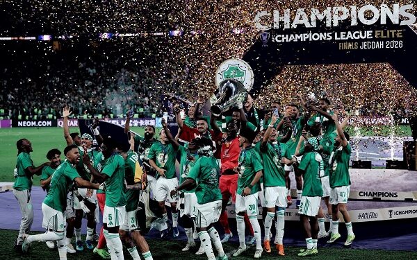 الأهلي السعودي يتوج بلقب دوري أبطال آسيا للنخبة للمرة الثانية تواليًا