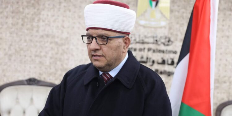 وزير الاوقاف الفلسطيني