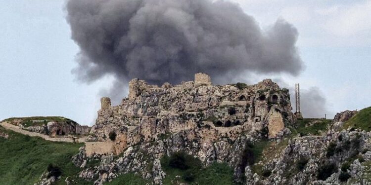 قلعة الشقيف بجنوب لبنان