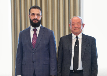 نجيب ساويرس واحمد الشرع